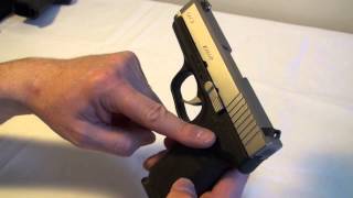 Safety Check amp Disarming a SemiAuto Pistol Kahr CW9 Glock KelTec etc [upl. by Paolo]