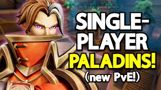 Paladins Has SINGLEPLAYER Mode Now  NEW Paladins PvE [upl. by Corly921]