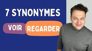 7️⃣ SYNONYMES DU VERBE quotVOIRquot 👀  Learn French better than Emily  parolerie [upl. by Bond681]