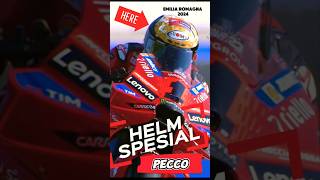 Helm Spesial Pecco Bagnaia GPemiliaromagna 2024 [upl. by Urbani]