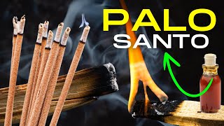 🔥💨 CUIDADO No Uses PALO SANTO si no sabes sus BENEFICIOS Suerte y Dinero [upl. by Acimat63]