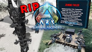 Day 1 On ARK Survival Ascended WHAT THEY DON´T WANT YOU TO SEE 😆 [upl. by Anaujik]