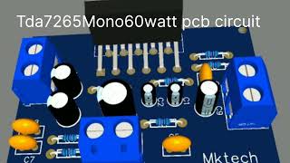 Tda7265 amplifier board7265 Amplifier borad 21 7265 home theatre board [upl. by Tombaugh]