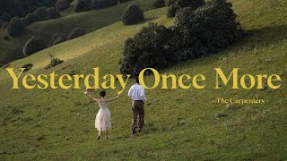 Yesterday Once More  The Carpenters Singalong lyric video [upl. by Nodyarg]