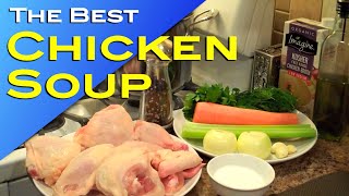 The Best Chicken Soup  Cooking Kosher [upl. by Aihseyk613]