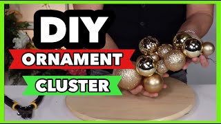 NEW CHRISTMAS DECORATION IDEAS  How To Make A Christmas Ornament Clusters  ramon at home [upl. by Amri70]