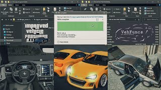 GTA San Andreas  Tutorial Installed  ImVehFT  VehFuncs  Active Dashboard amp Vehicles Essentials [upl. by Ahsauqal]