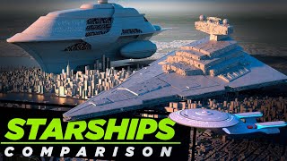 🚀 Biggest STARSHIPS 🛸 3D Comparison [upl. by Oakman]