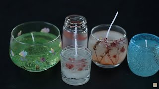 How to make a gel wax candle  Katinko Wellness Workshop [upl. by Ditmore643]