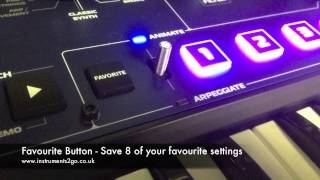 Novation Mininova  Video Demonstration [upl. by Anaes]