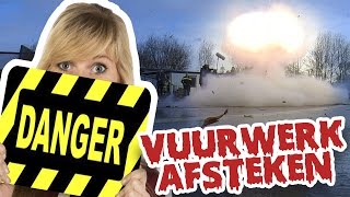 HEFTIG VUURWERK AFSTEKEN  NonBucketlist 2 [upl. by Ardnajela216]