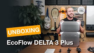 EcoFlow DELTA 3 Plus Unboxing  The Industrys FastestCharging Portable Power Station [upl. by Herculie]