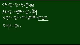 Expresiones algebraicas con fracciones [upl. by Kinghorn]