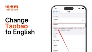 How To Change Taobao To English Step by Step Guide [upl. by Evslin]