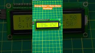 Arduino Energy Meter amp Arduino Water Flow Sensor Readings  Arduino Energy Monitor  Energy Monitor [upl. by Iot]