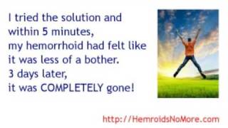 Hemorrhoid Relief Today  Immediate Results Natural Home Treatment [upl. by Htepsle162]