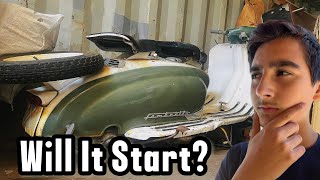 Will This Lambretta Li 150 Start after 30 Years [upl. by Ardnuhsal243]