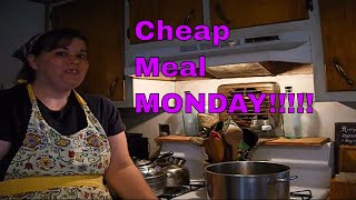 Cheap Meal Monday Homestead Tessie Mobile Home Living [upl. by Korenblat]