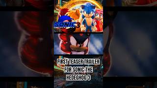 SONIC THE HEDGEHOG 3 2024  FIRST TEASER TRAILER sonicmovie3 sonic [upl. by Nosydam]