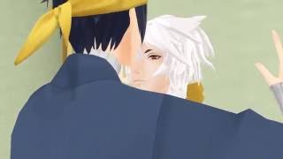 【MMD刀剣乱舞】Motion Lovers Yaoi Warning 三日月宗近 小狐丸 [upl. by Aronaele518]