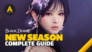 🌟 NEW SEASON Guide  Tag EXP Share Added Black Desert [upl. by Trueblood]