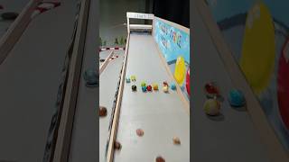 Marble race marble run 16mm speeders race 9 at rocky mountain raceway MARBULOUS MARBLE RACERS ASMR [upl. by Notterb]