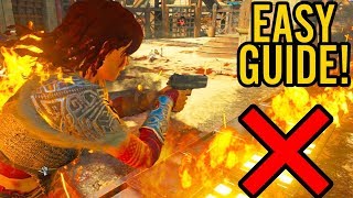 IX EASTER EGG HOW TO TAKE NO FIRE DAMAGE GUIDE  FIRE AND TRAP IMMUNITY Black Ops 4 Zombies [upl. by Anelac846]