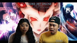 FACING THE FINAL BOSS OF AINCRAD AMAZING  Sword Art Online Ordinal Scale Reaction [upl. by Dehlia]