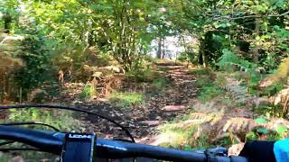 Mountain biking on Bidston hill Wirral [upl. by Ttoile251]