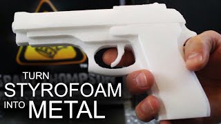 How To Turn Styrofoam Into Solid Aluminum [upl. by Ysirhc]