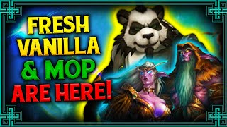 This Is The Future of Classic WoW Fresh Vanilla MOP amp Classic [upl. by Larimer]