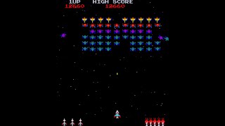 Galaxian Part 4 Arcade Longplay 1979 GGI [upl. by Oinesra]