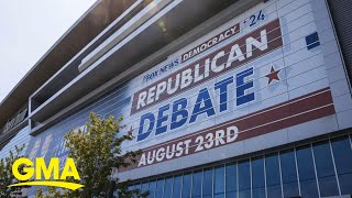 What to expect at 1st GOP presidential debate l GMA [upl. by Avot]