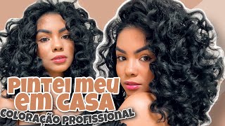 CABELO PRETO Pintando o Cabelo em Casa  A Forma Que Eu Faço Você Vai Adorar [upl. by Ayna]