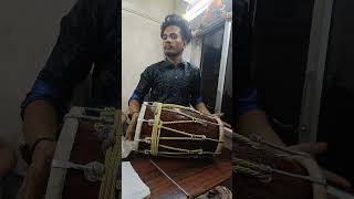 Professional dholak wood shisham with design wholesale price Whatsapp number 919716120278 [upl. by Ecinnaj]