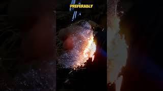 How Do You Start a Fire with a Battery and Steel Wool [upl. by Amluz420]