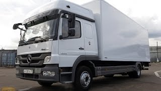 Mercedes Benz Atego 1222L Megaspace фургон грузовой продажа [upl. by Eigger]