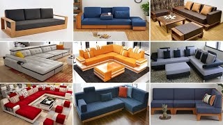 100 Modern Sofa Design Ideas 2024  Modern Sofa Set Designs  Wooden Sofa set Design  Corner Sofa 3 [upl. by Mosley712]