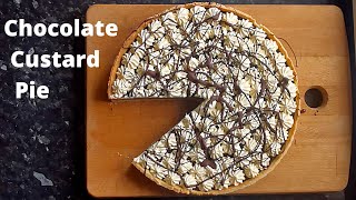 Chocolate custard pie recipe  Fine Patisserie Academy [upl. by Sampson]