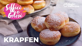 KRAPFEN  la RICETTA PERFETTA per KRAPFEN SUPER SOFFICI🥰🧡 [upl. by Latonia870]