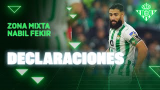 Fekir quotQuiero agradecer a todos el cariño que he recibidoquot 👏🆙  Real BETIS Balompié [upl. by Refinnej]