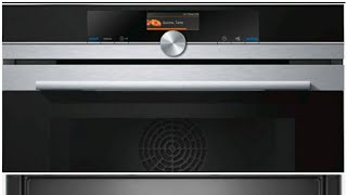 Siemens Induction cooker oven unboxinginstallation amp operating manual video [upl. by Efron]