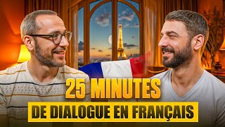 Une conversation naturelle en français avec Olivier tuteur expérimenté [upl. by Adnotal]