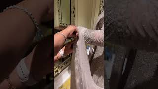 How to drape a dupatta with only beautiful border  Dolly Jain lehenga dupatta draping [upl. by Itsirk806]