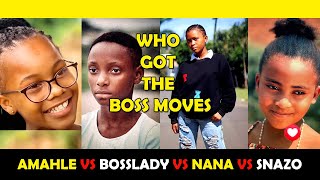 NANA ZWANE BOSSLADY AMAHLE SNAZO WHO GOT THE BOSS MOVES ATBS VS ATGS [upl. by Brecher]