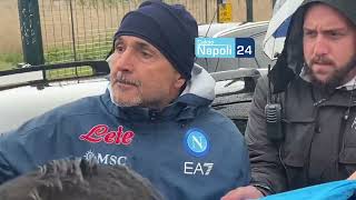 Spalletti quotschiaffeggiaquot un tifoso del Napoli 😱😂😂 [upl. by Yvad]