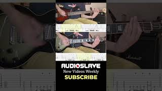 AUDIOSLAVE  Show Me How to Live  Guitar and Bass Cover with Tabs [upl. by Thalia]