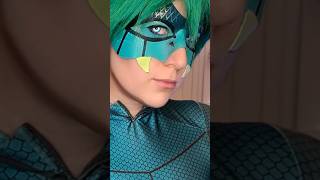 Transition Viperion cosplay miraculousladybug Viperion lukacouffaine luka superhero snake [upl. by Gerhardine]