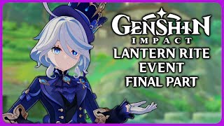 Lantern Rite Event Final Part  Genshin Impact 44 [upl. by Trubow]