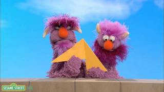 Sesame Street Two Headed Whats a Rectangle [upl. by Akeihsat]